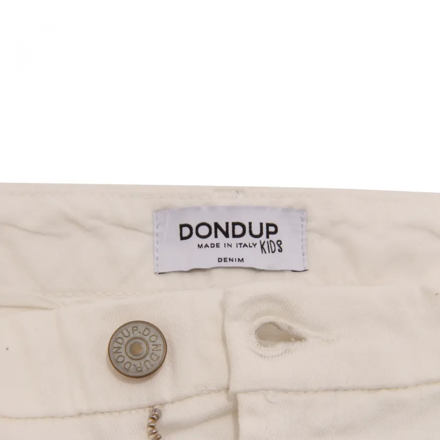 1166AR jeans bimbo DONDUP KIDS denim trousers white