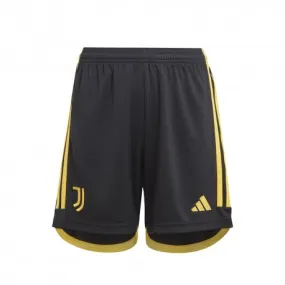 ADIDAS Pantaloncini Calcio Juve Home 23/24 Nero Bianco Bambino