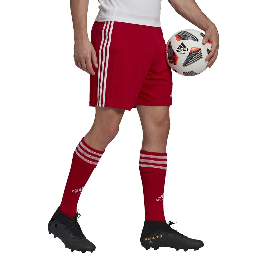 ADIDAS Pantaloncini Calcio Squadra 21 Rosso Bianco Uomo