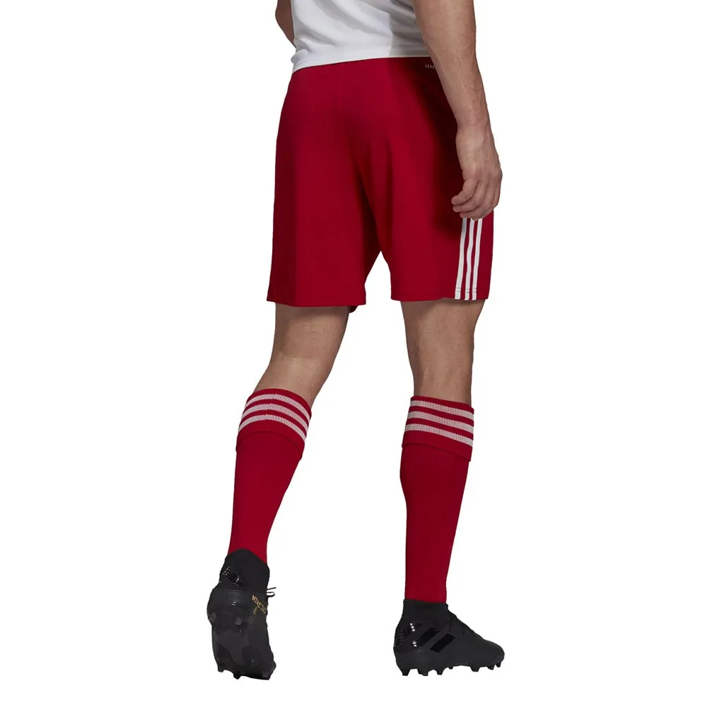 ADIDAS Pantaloncini Calcio Squadra 21 Rosso Bianco Uomo