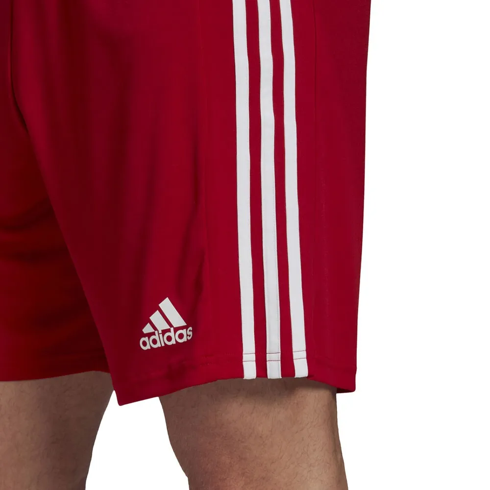 ADIDAS Pantaloncini Calcio Squadra 21 Rosso Bianco Uomo