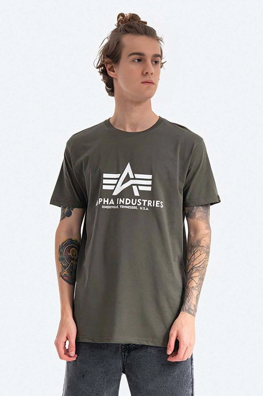 Alpha Industries t-shirt in cotone Basic T-Shirt