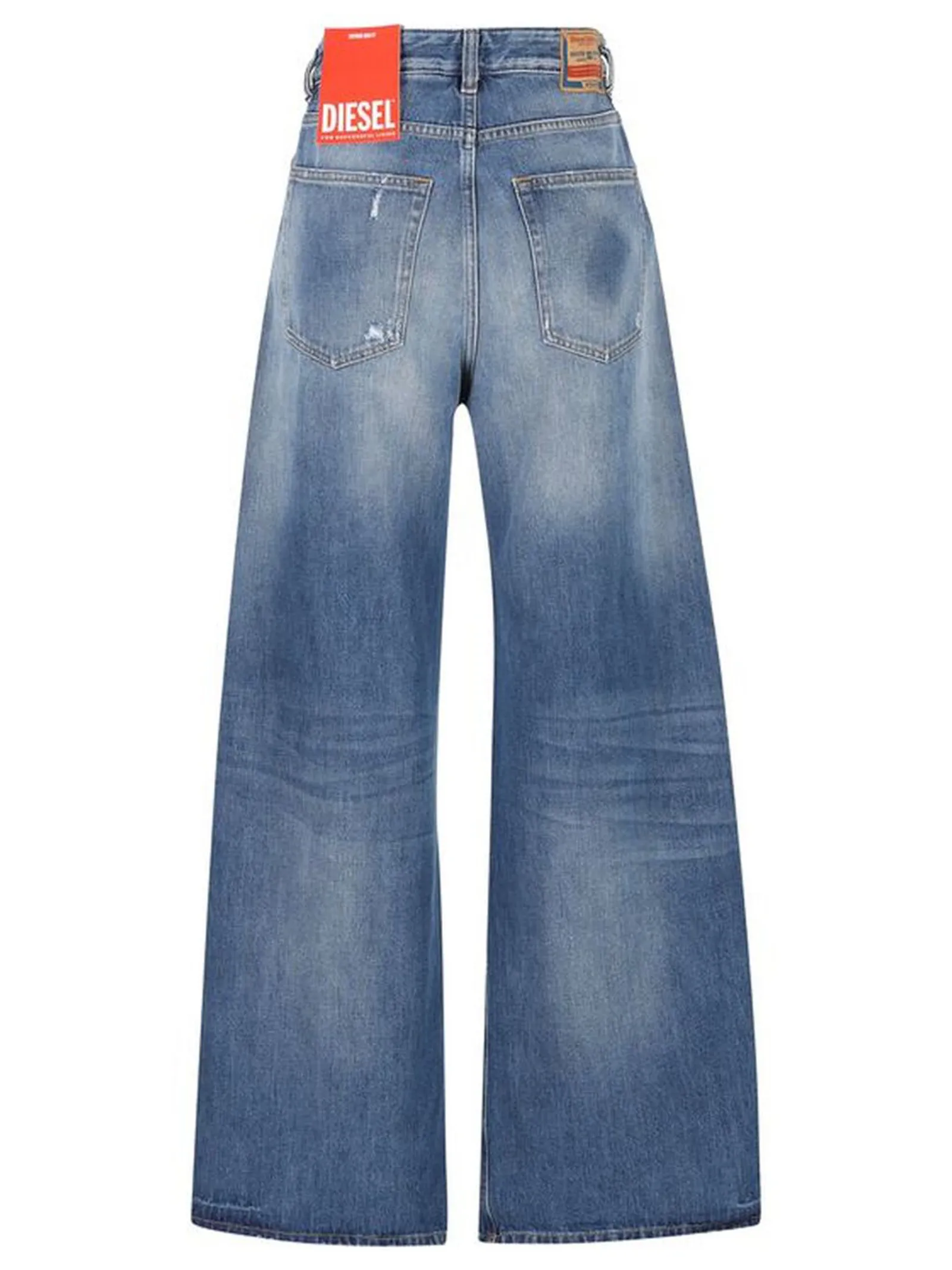 DIESEL Abbigliamento,Jeans Jeans dritti D-Sire 1996 blu medio 