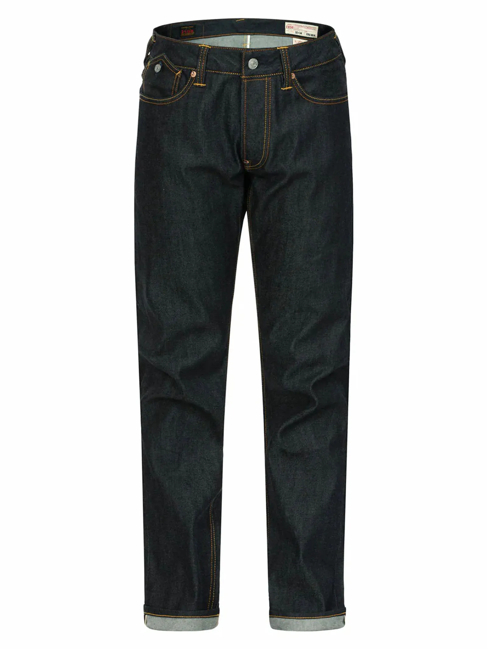 EVISU Abbigliamento,Jeans Jeans Daicock in denim di cotone nero 