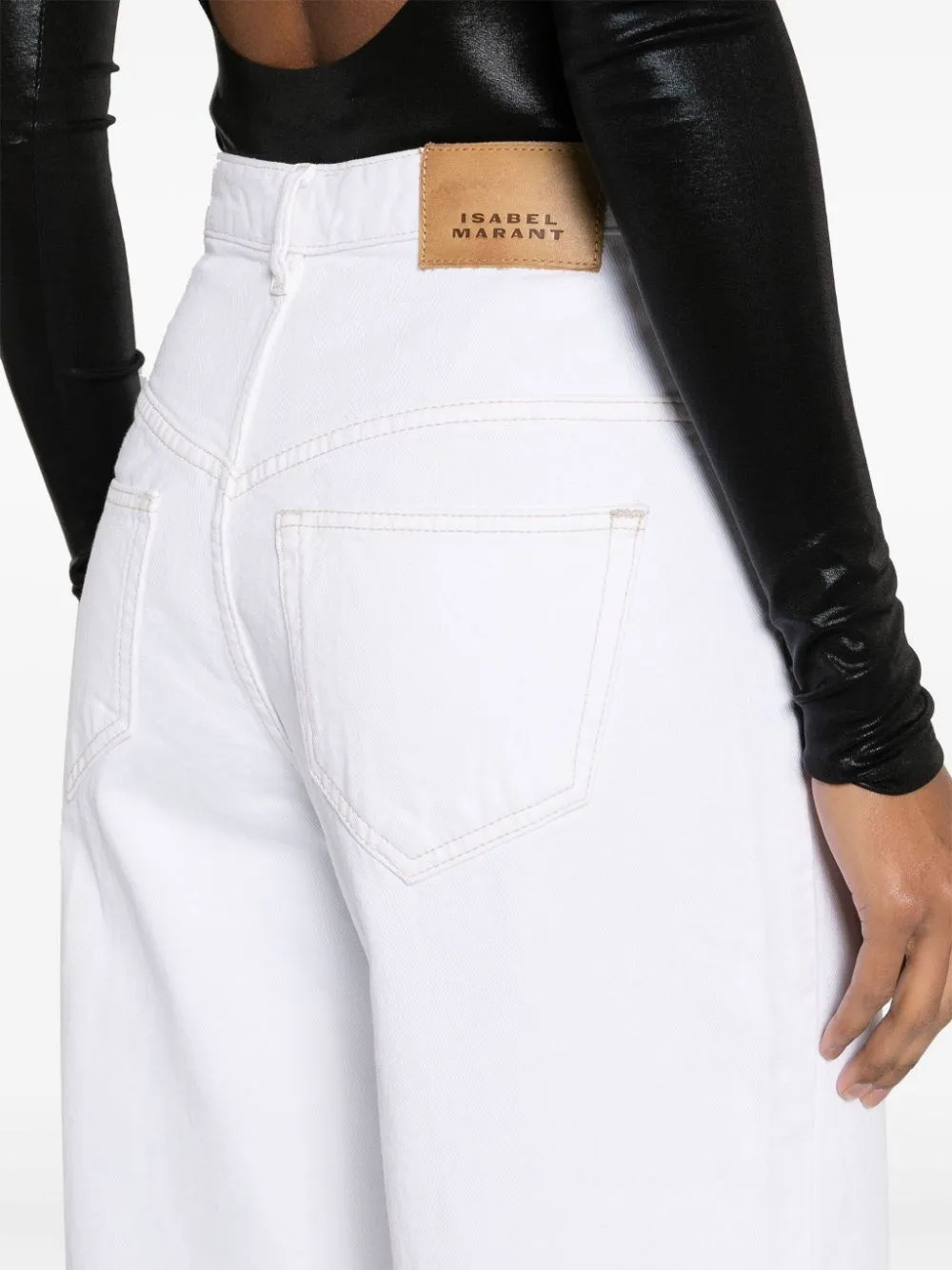 ISABEL MARANT-Jeans Lemony a gamba ampia