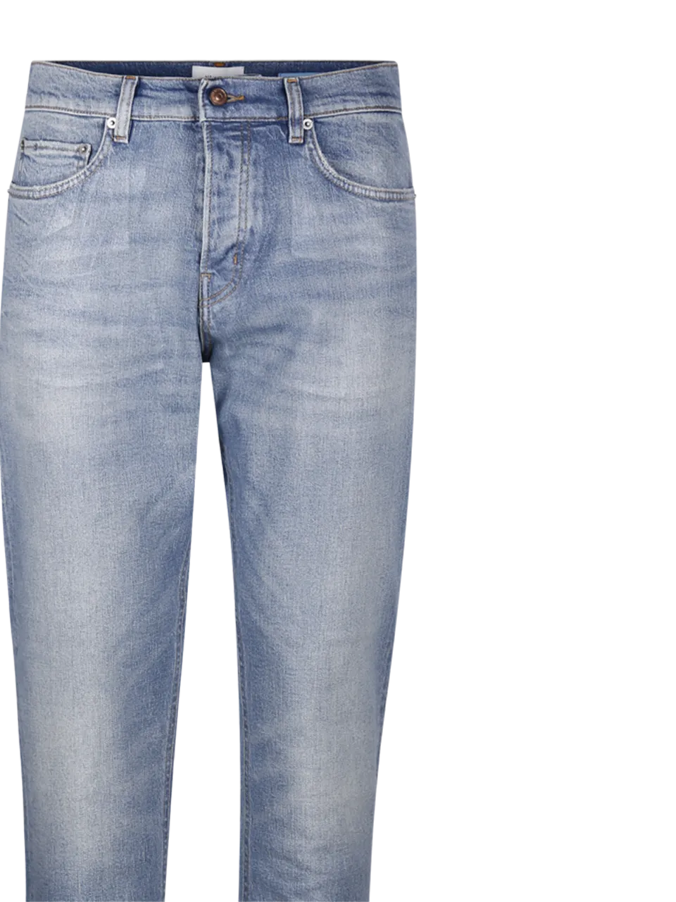 MEN HAIKURE BLUE COTTON TOKYO SLIM JEANS