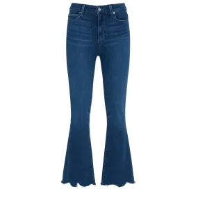 PAIGE  Jeans Claudine in cotone blu