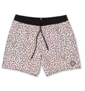 Pantaloncini da bagno Volcom ASPHALT BEACH TRUNK 17 (LILAC ASH) Uomo