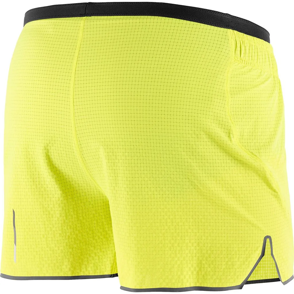 Salomon Sense Aero 3 Short Sulphur Spring - Pantaloncini Trail Running