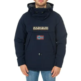 Skidoo Napapijri Uomo Cordura Fabric Cappuccio 176 BLU MARINE